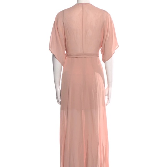 Reformation Winslow Dress Color: Blush - Picture 10 of 12
